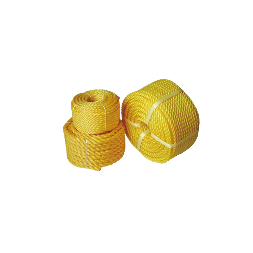 
HDPE 3 strands PE ropes 