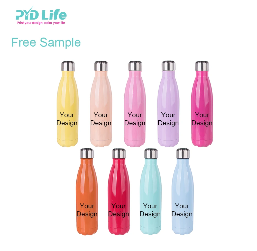 

Free Sample 2020 New Water Bottle With Custom Logo Design Bottle, Red,rose red,orange,white,purple,yellow,pink,blue,green