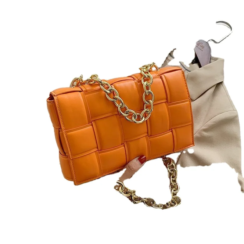 

Luxury designer bag leather one-shoulder designer messenger bag mesh pattern ladies luxury purse and luxury brand handbag