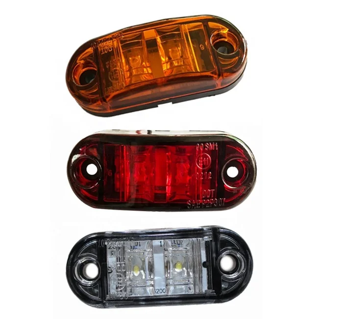 带卡车拖车 e-mark 的防水 ip67 dc 12v 电压卡车标记尾灯