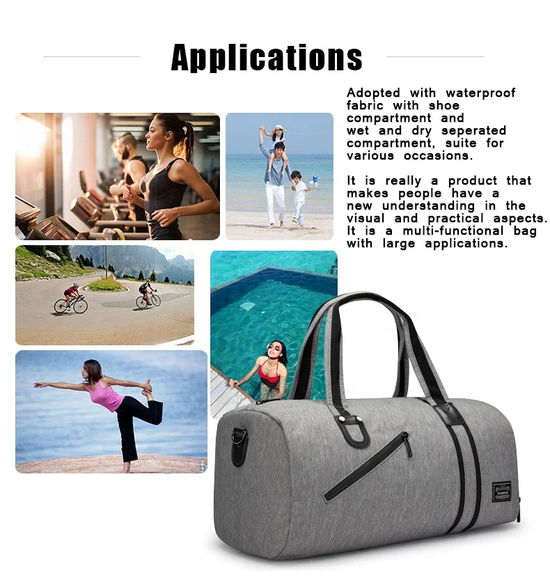 
Tuguan wholesale customized duffel bags gym bag ready to ship 