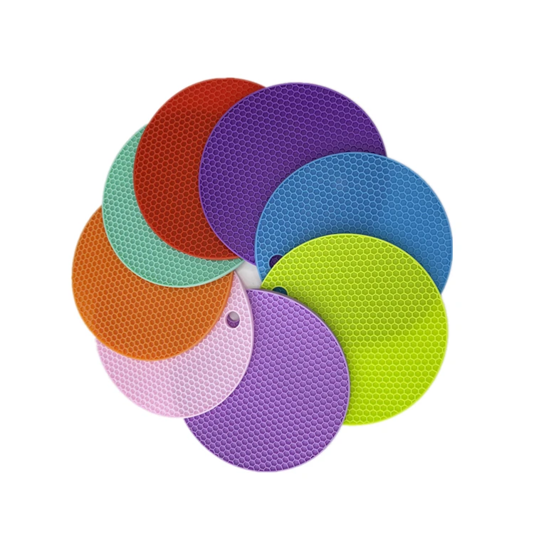 

Bestsellers Home Kitchen Silicone Coffee Tea Heat Resistant Pad Round Mat Heating Cup Coaster