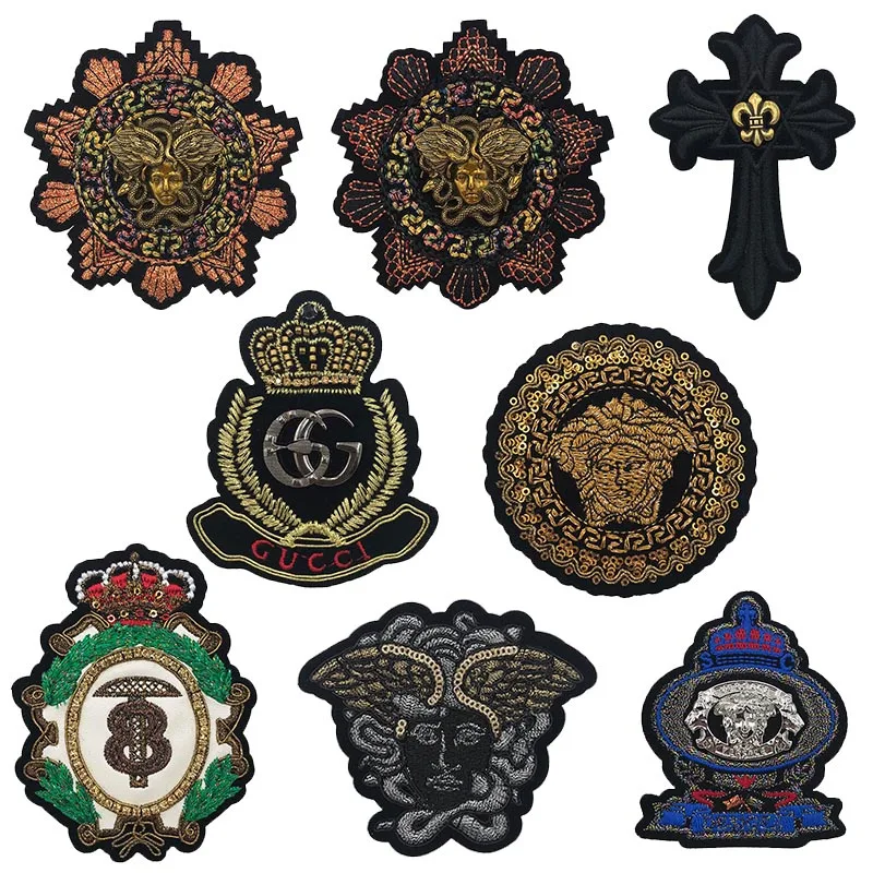 

New hardware cloth paste clothes hole repair paste down jacket decoration fashion badge pattern versatile patch cloth