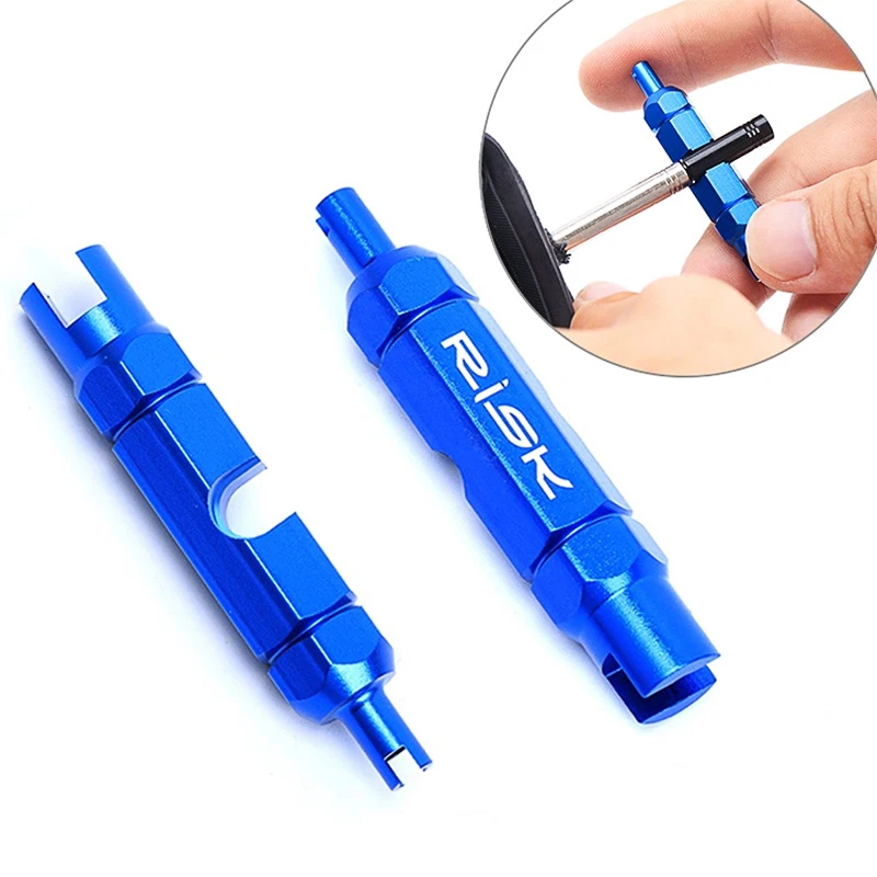 

LeBycle Tool American Valve Maintenance Tool Quick Release Bicycle Valve Cores Multi-Tool For All Bike Valve Type