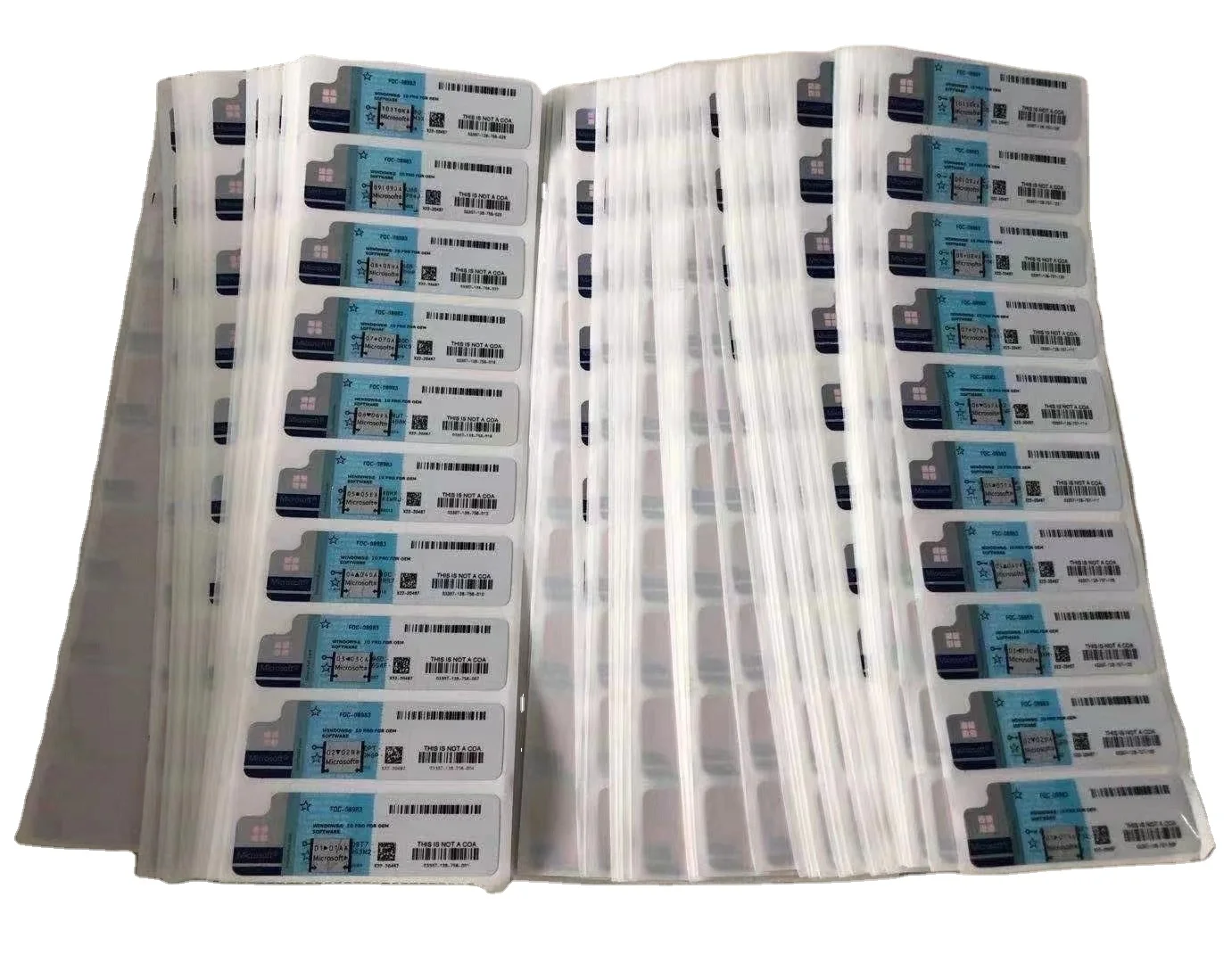 

Microsoft software windows 10 pro OEM sticker win10 pro product key