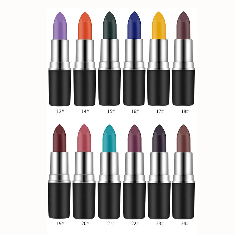 

Multi-colored Matte Waterproof Lipstick OEM Private Label