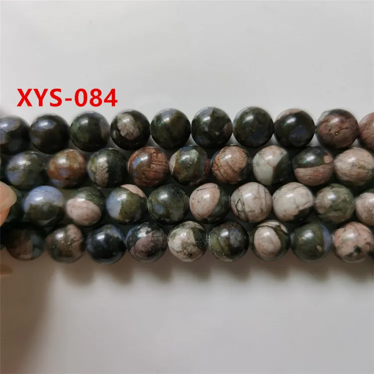 

6mm blue colored stone loose gemstone beads diy jewelry beads, Colorful