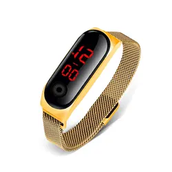 Hot Selling Unisex Magnetic Band Touch Screen Lumi