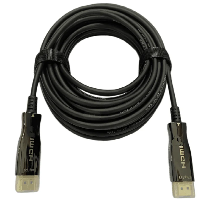 

20 M Extender Over Fiber Optic Tv Aoc cable high speed 4k HDMI Cable