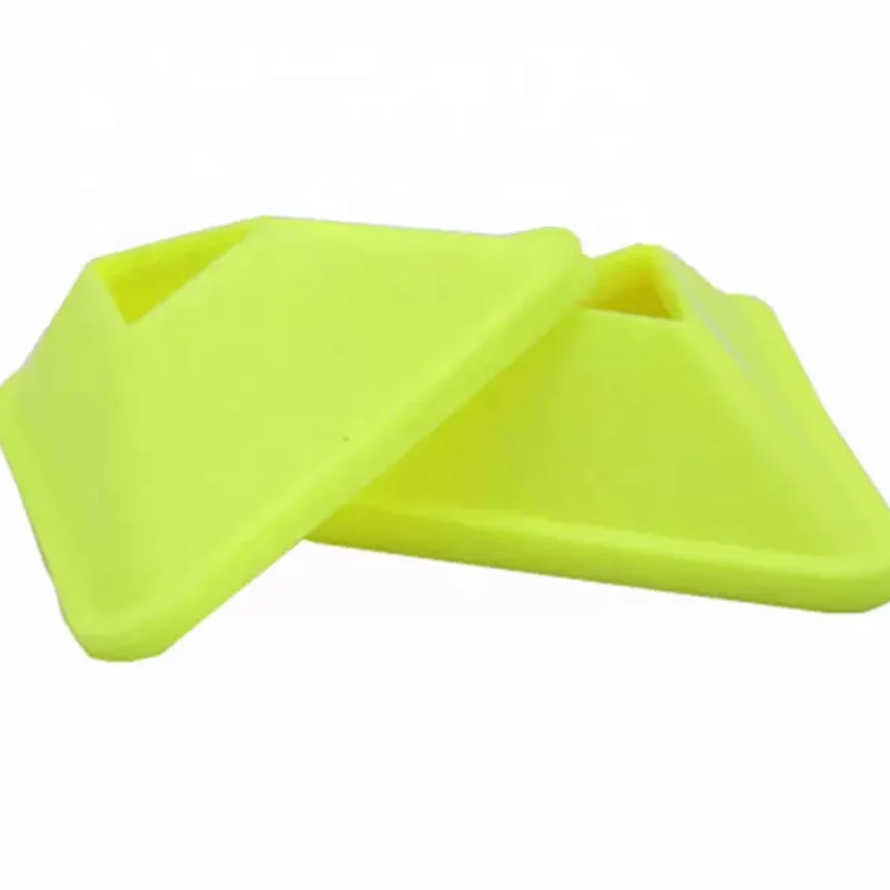

Custom Football Training Field Marker Cones Triangle Colored Agility Soccer Cones, Mixed color