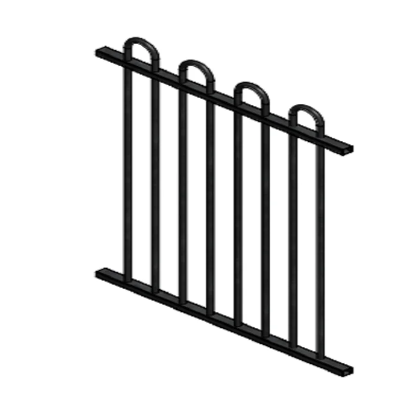 

Powder Coated Galvanized Steel Gate Loop Design