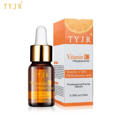 

100% Pure Vitamin C Serum Liquid Freckle Removal Acne Scars Hyaluronic Acid Anti-wrinkle Vc Face Serum Fade Dark Spot