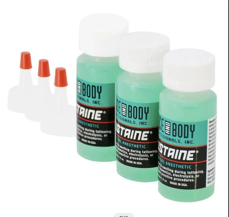 

Other Tattoo Supplies Newest 1.2oz Professional Sustaine Face And Body Blue Gel Semi Permanent Makeup Before