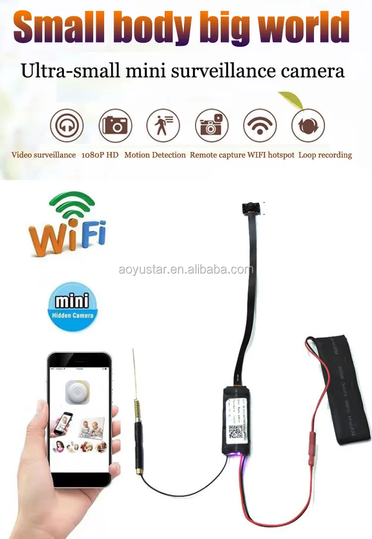 mini spy camera wireless recorder