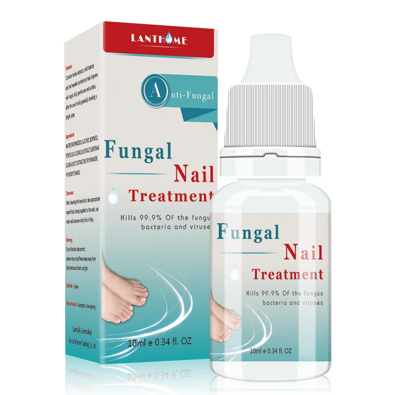 

LANTHOME 10ml Fungal Infection Nail Treatment Essence Foot Toe Nail Fungus Removal Onychomycosis Feet Care