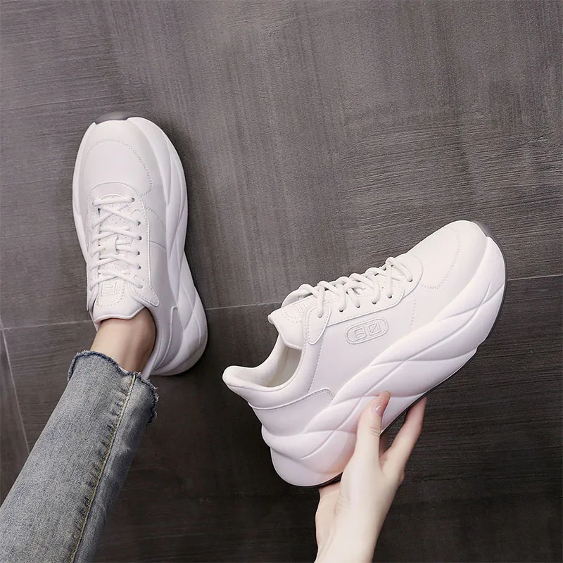 

Genuine leather old shoes Four seasons women's shoes Sports running shoes, Color