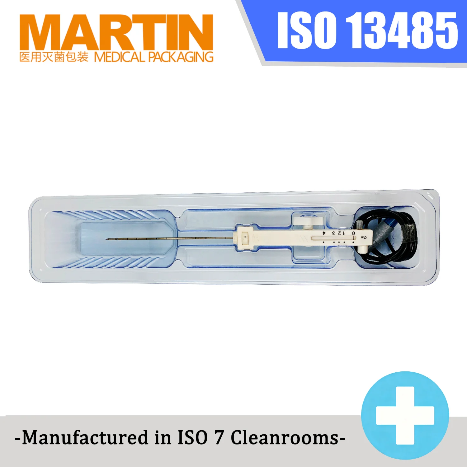 Medical Plastic Tray Medical Device Tray EO Sterile Plastic Packaging for Electrosurgical Pencil Medical Packaging