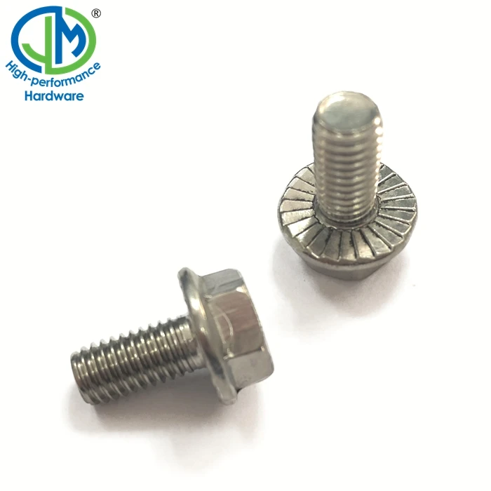 
Perno de brida de acero inoxidable m16 hex flange bolt 