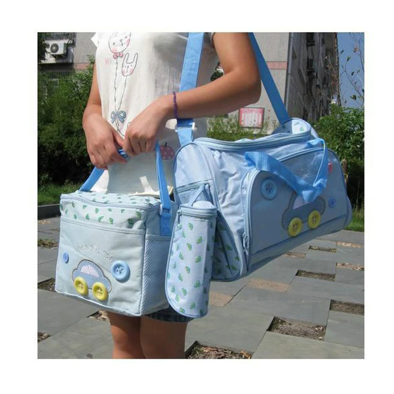 

hot sale Portable Folding Crib Mommy Backpack Lightweight Multi-Functional casual Shoulder Mommy Diaper Bag custom diaper bag