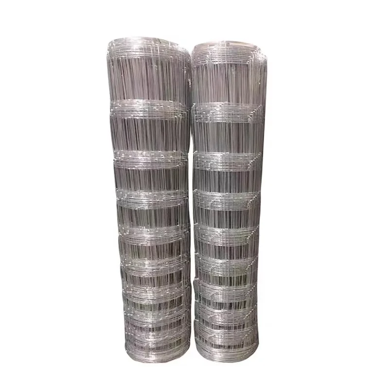 

Hot dipped Galvanized wire cattle fencing for livestock, Silver