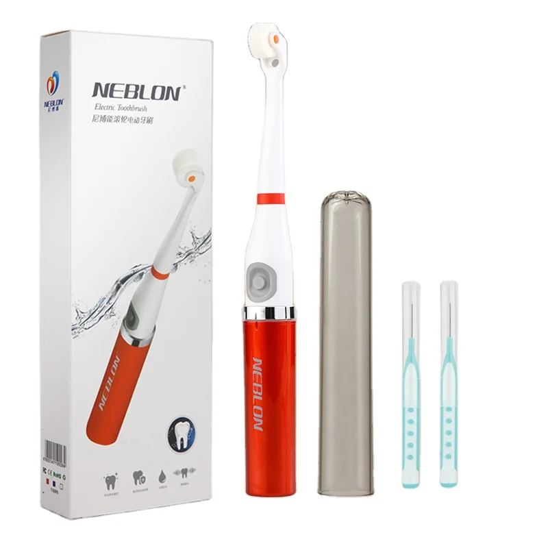 

New Electric Toothbrush Kids Adult Roller Toothbrush Soft OEM Accepted Oral Health Nylon 100% Color Box LOGO Battery Powered, Blue,green,purple or other