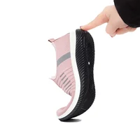 

BaiRuiLun Fashion Knitted Upper Woman Sport Shoes And Sneaker