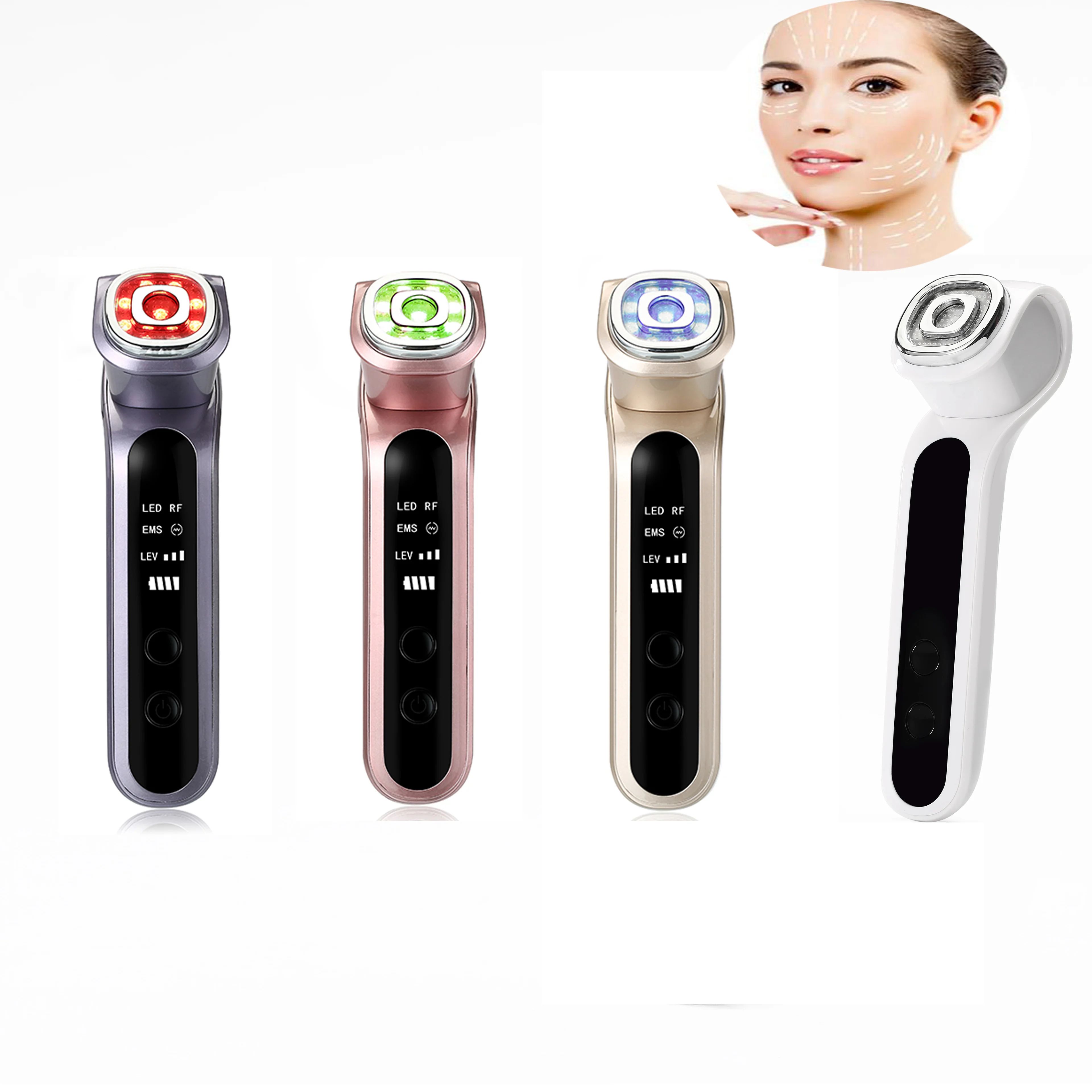 

Portable Rf Equipment Face Lift Home Use Rf Face Lifting Skin Facial Skin Care Machine