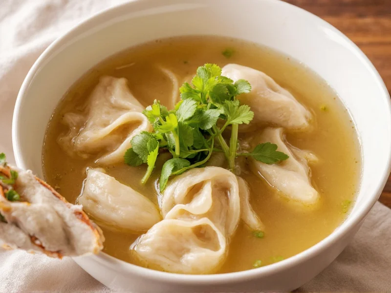 Wonton Soup Calories: Exact Count & Nutrition Facts