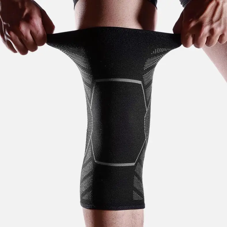 

Huanwei Non-slip Sleeve Support For Sports Protective Breathable Nylon Knee Pad For Improving Athletic Performance, Customized color