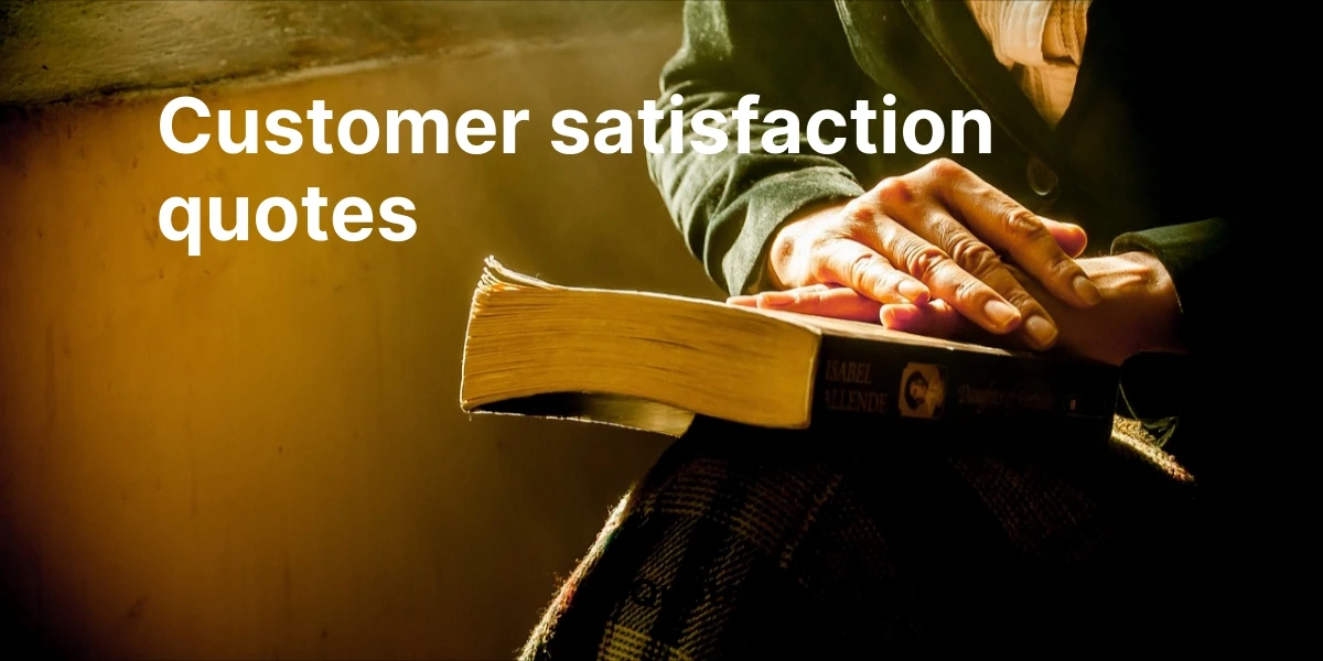 customer satisfaction quotes