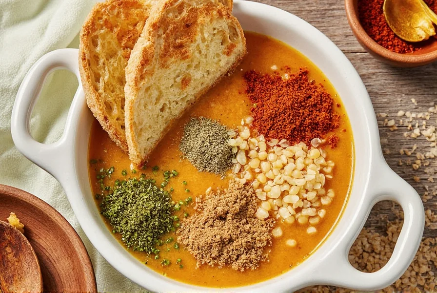 Vegetable soup seasoning blend