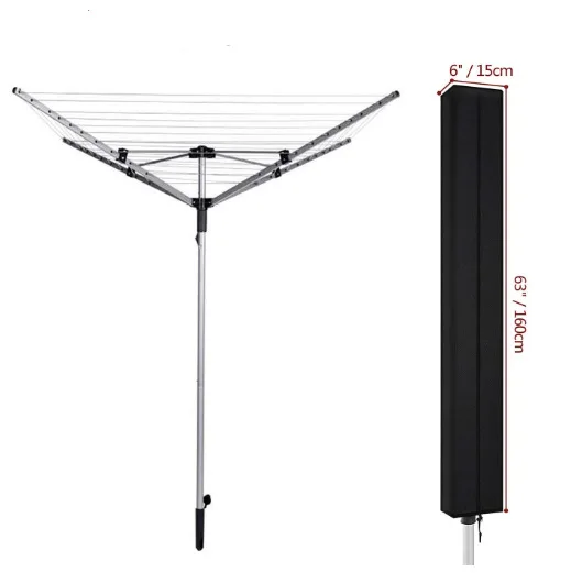 Ebay Amazon Popular Products Classy 210D Oxford Rotary Washing Line Cover Dryer Cover