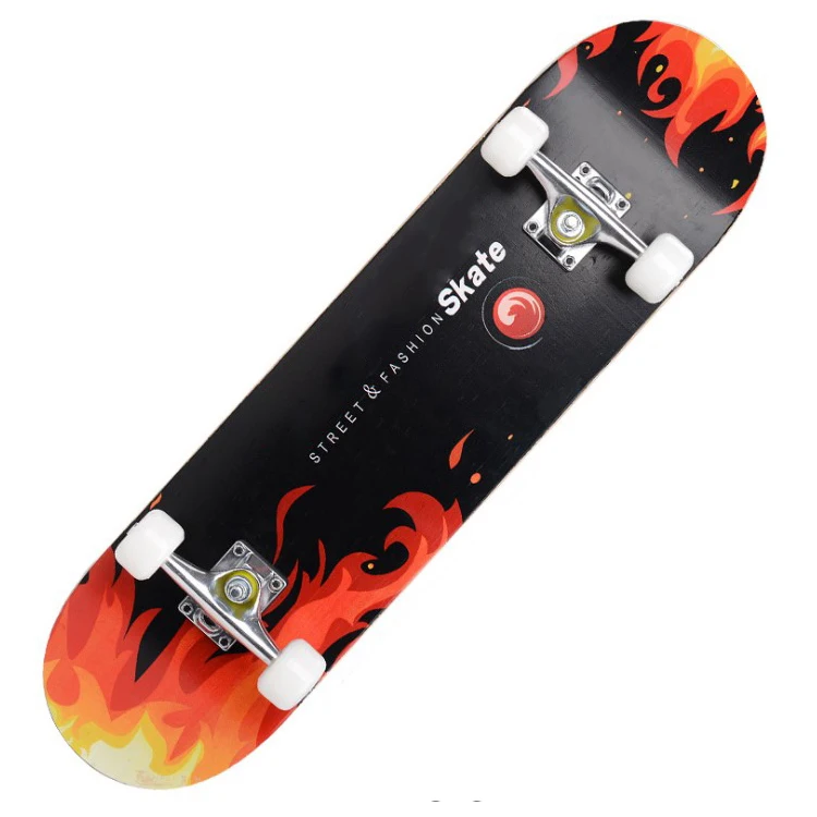 

The most popular and fashionable Double Kick Skateboard Complete With Low Price