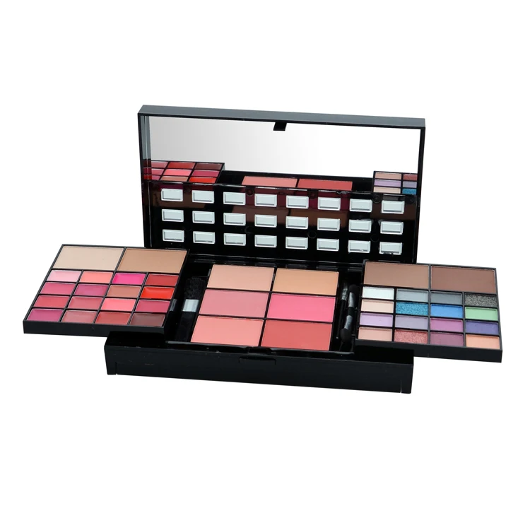 

New Year Gift Unique Colorful Eyeshadow Palette Cosmetics Set Box For women