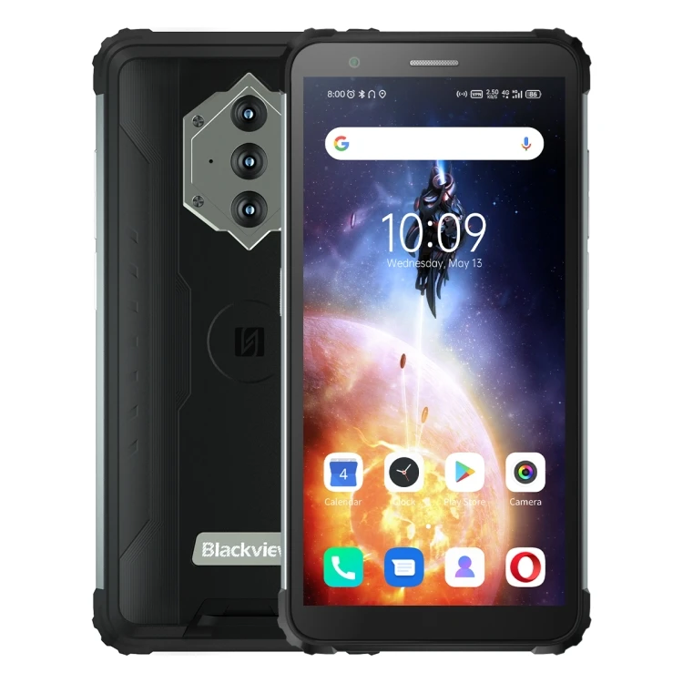 

Celulares Blackview BV6600E Rugged Phone, 4GB+32GB Fingerprint Identification 8580mAh Battery 5.7 inch Android Smartphone