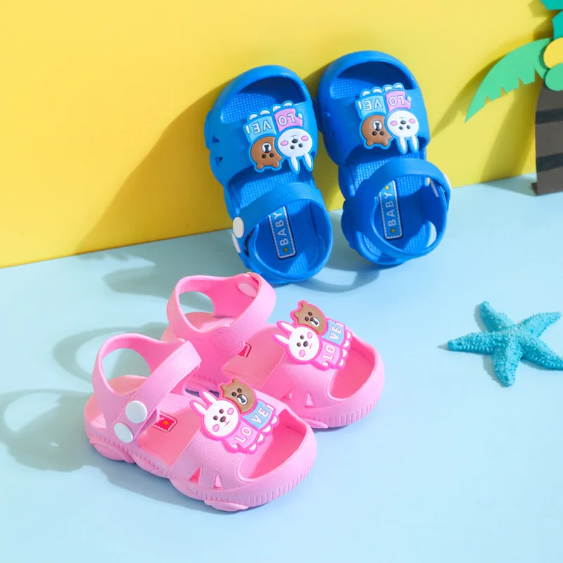 

Baby sandals boys summer 1-3 years old soft bottom non-slip baby toddler shoes