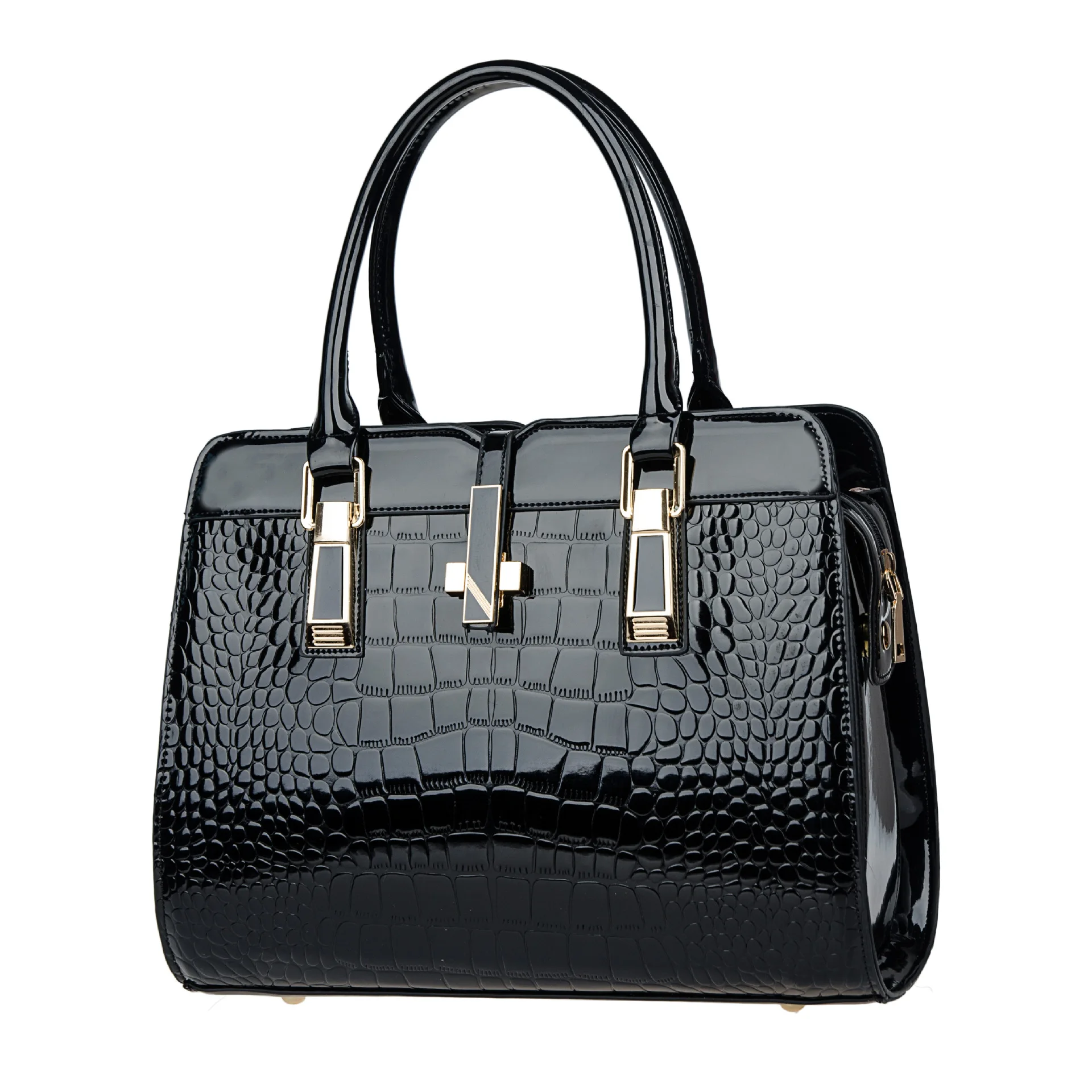 

2020 formal handbags for women suppliers of handbags crocodile pattern ladies leather bag, Accept customizable color