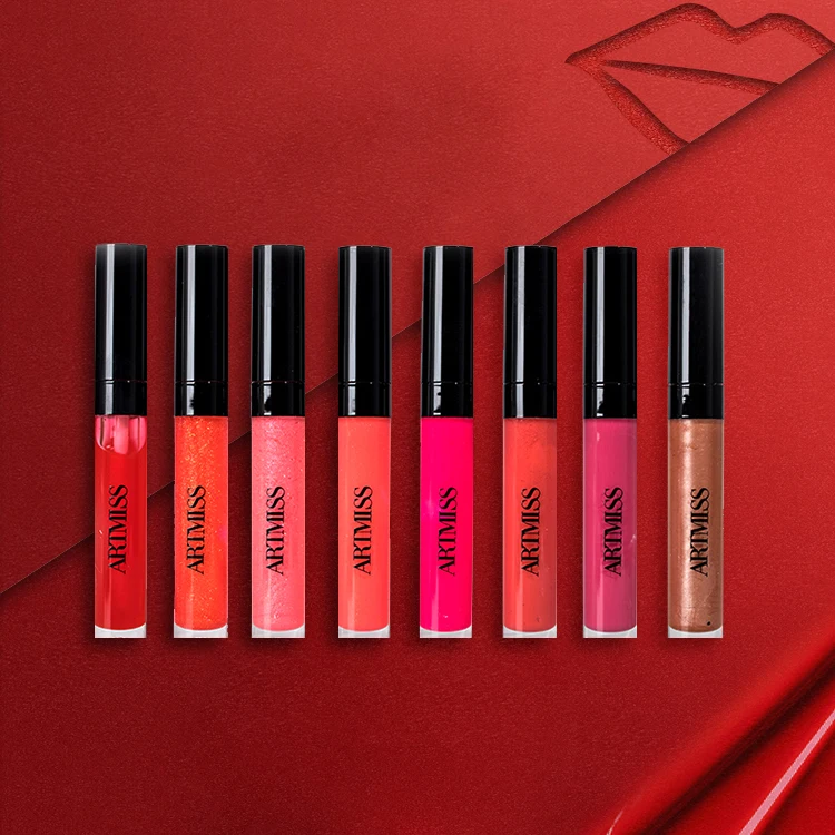 

Popular Color Beautiful Women Lip Gloss Jelly Clear Lip Gloss Base
