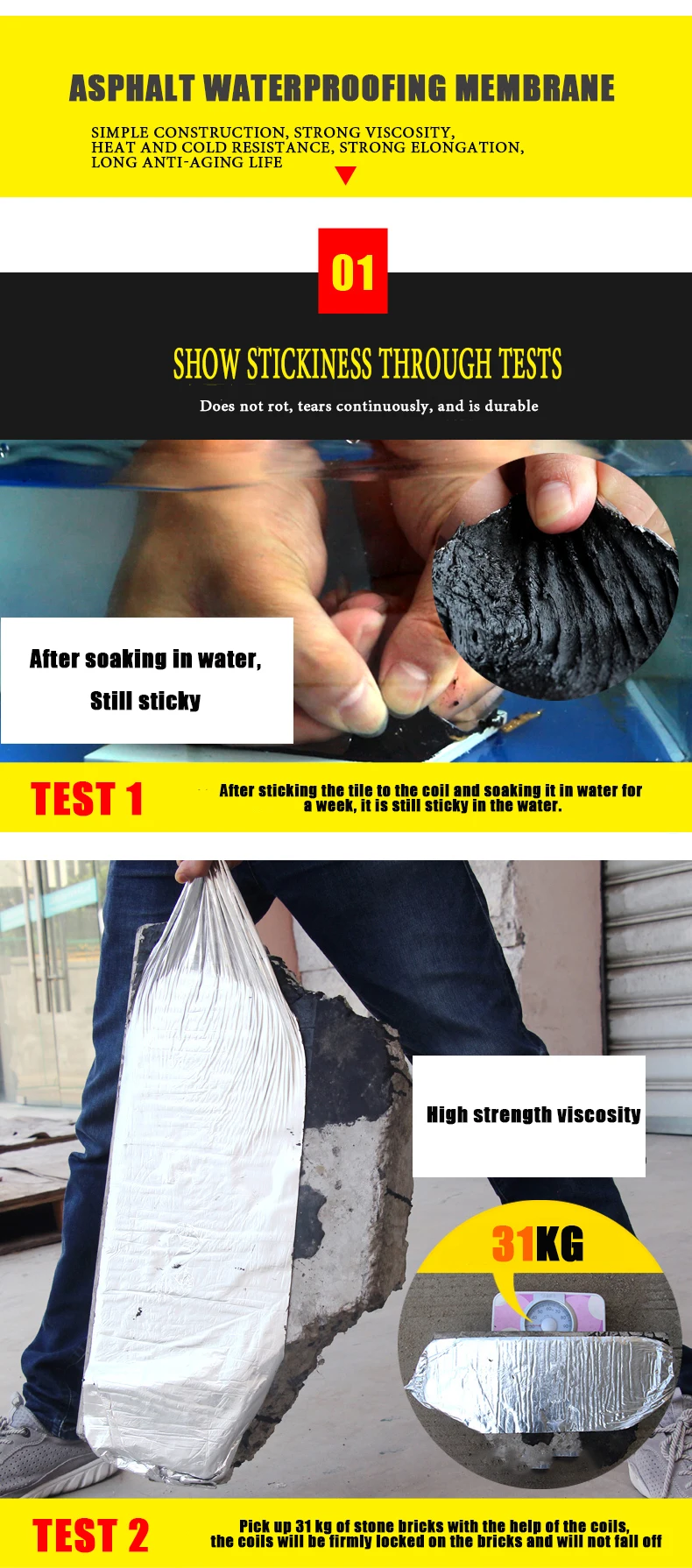 Material Flexible Para Techos,Lámina De Goma De 2mm/3mm/4mm,Membrana