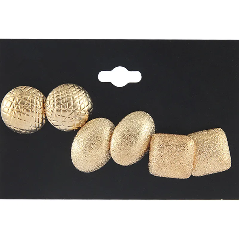 

Fashion Gold round earrings set For Women Wholesale N99041, Colors
