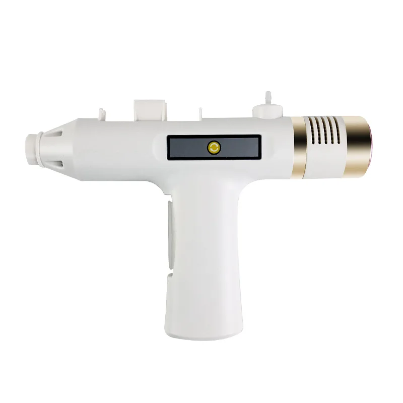 

Whitening Ampoules Acne Treatment Mesoterapia Hot And Cold Hammer No-Needle Mesotherapy Gun, White