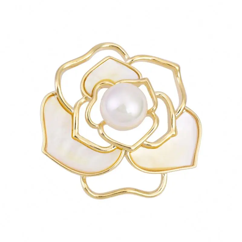 

Valentine's Day Fashion Elegant pink Rose flower Brooches and pins