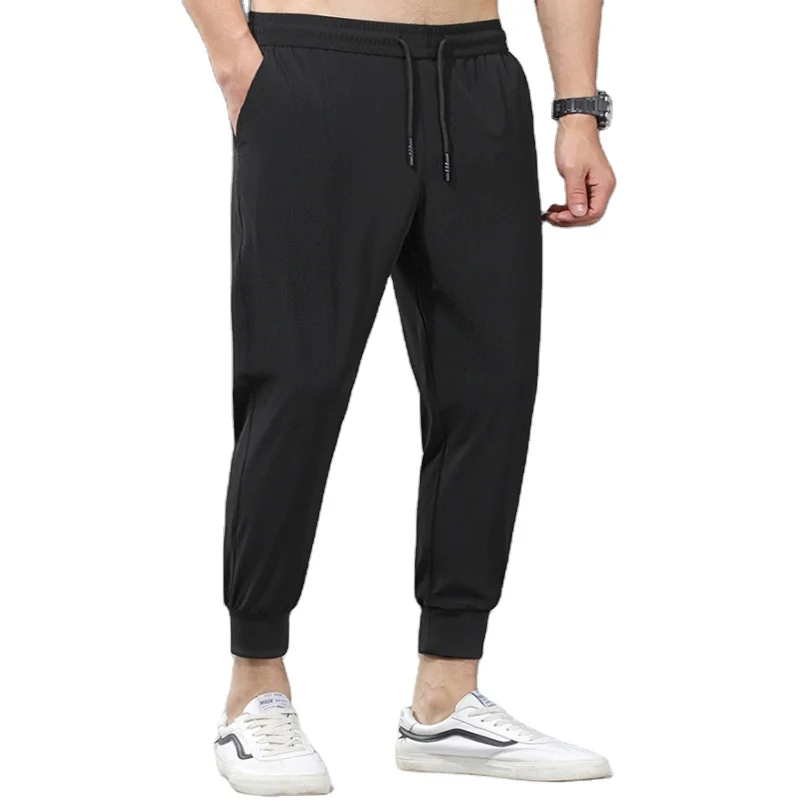 

Wholesale Summer Male's Thin Breathable Pants Men's Casual Trousers