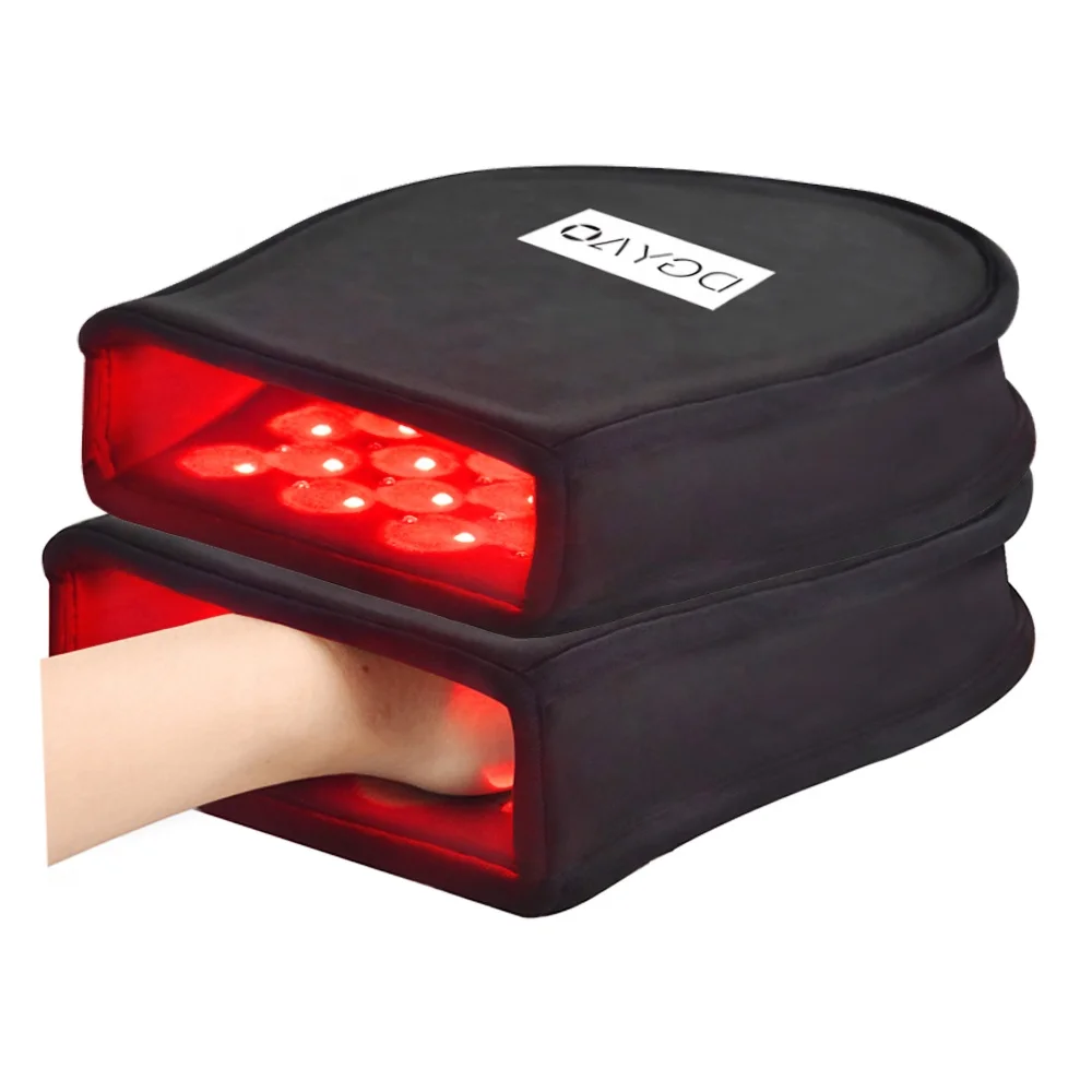 

DGYAO Therapy Light Device 880nm 660nm LED For Pain Hand Relief Mitten DIP Red Infrared Light Therapy (2 Pads Set)