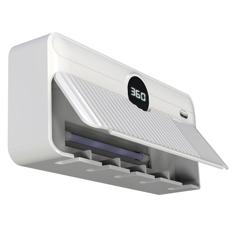 

Uv light portable toothbrush disinfection box toothbrush sterilizer holder