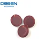 High quality Eco-friendly custom logo red wine color zinc alloy metal concave logo snap button for jeans