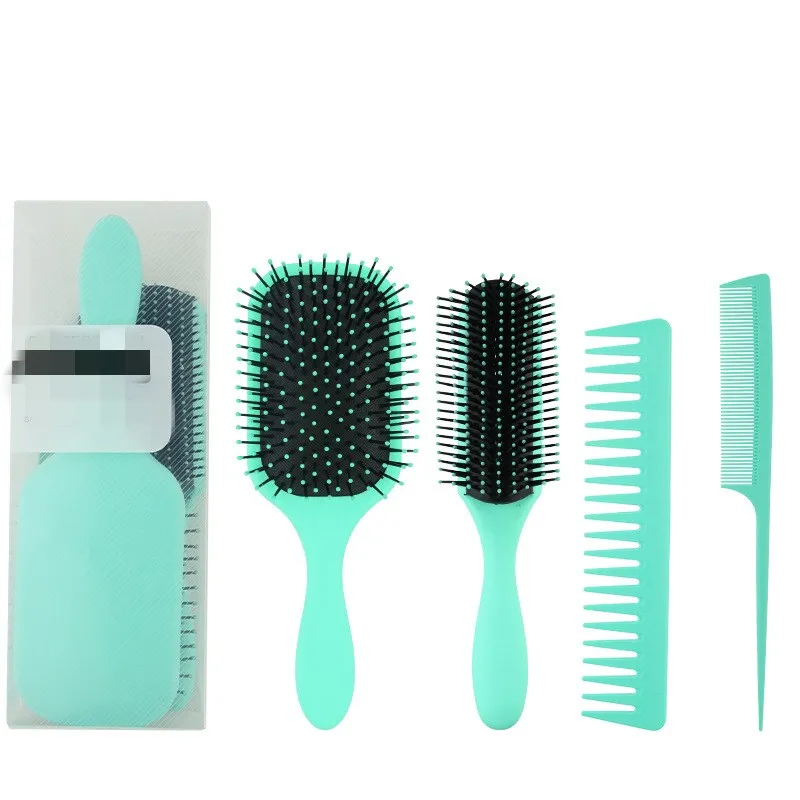

Wholesale Arms Massage Smooth Hair Brush Comb Natural Hair Brush Multi Color Scalp Wide Tooth Massage Curly Hair Combs, As picture