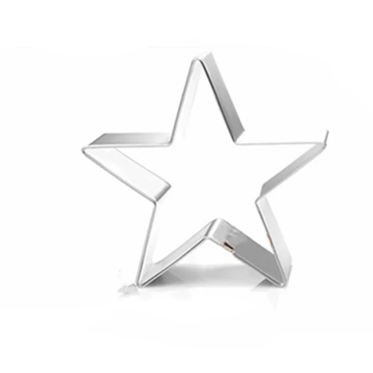 

wholesale nice price fashion Fast Delivery Sky Star Shape Stainless Steel Cookie Cutter