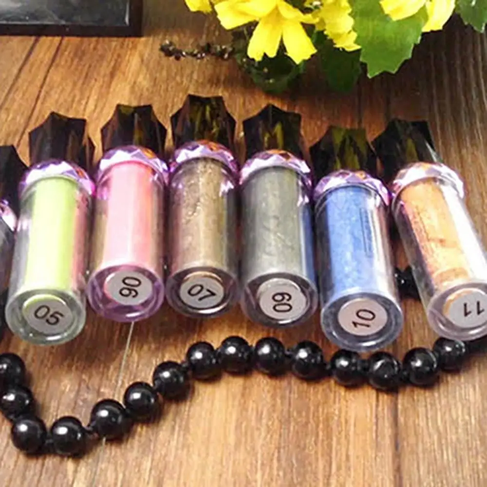 

Women Glitter Long-lasting Waterproof Eyeshadow Rollers Pigment Loose Powder Eye Shadow Makeup Supplies