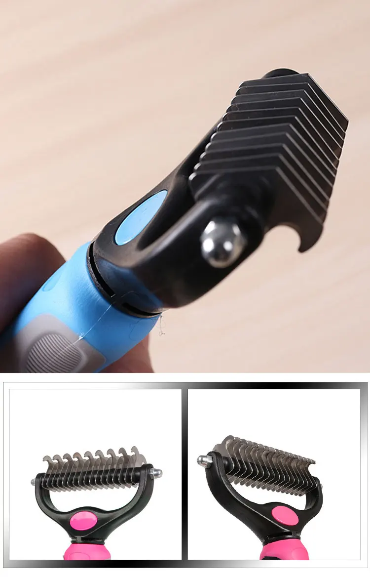 2020 Newest Undercoat Husky Shedding Undercoat Rake Dematting Dog Undercoat Best Cat Brush For